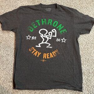 Vintage Men’s Large Dethrone Royalty  Conor McGregor T-Shirt Stay Ready Rare